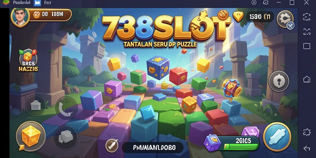 Tampilan gameplay 738SLOT dengan teka-teki yang menantang.