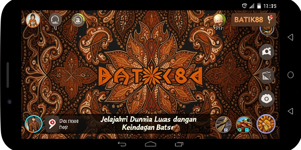 Tangkapan layar gameplay BATIK88 yang menunjukkan keindahan dunia Open World.