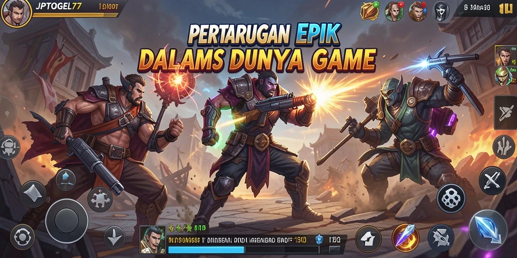 Gameplay Fight seru dan intens di JPTOGEL77.