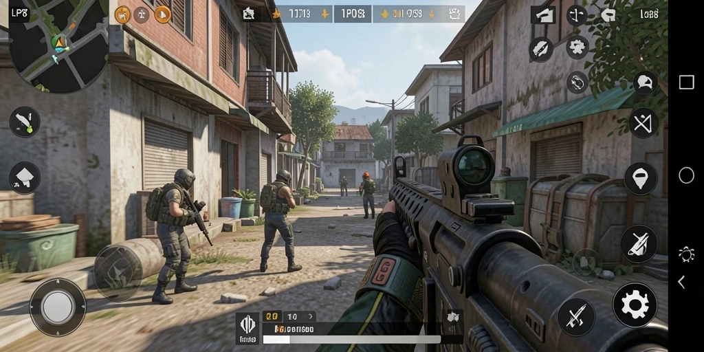 Tampilan gameplay seru LPO88 dengan aksi menegangkan di TPS.