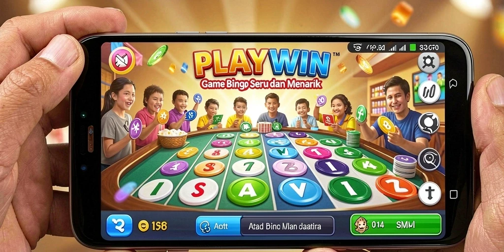 Tampilan gameplay seru di PLAYWIN saat bermain Bingo.