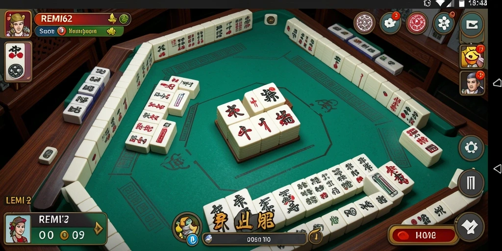 Tangkap aksi seru dalam permainan Mahjong di REMI62.