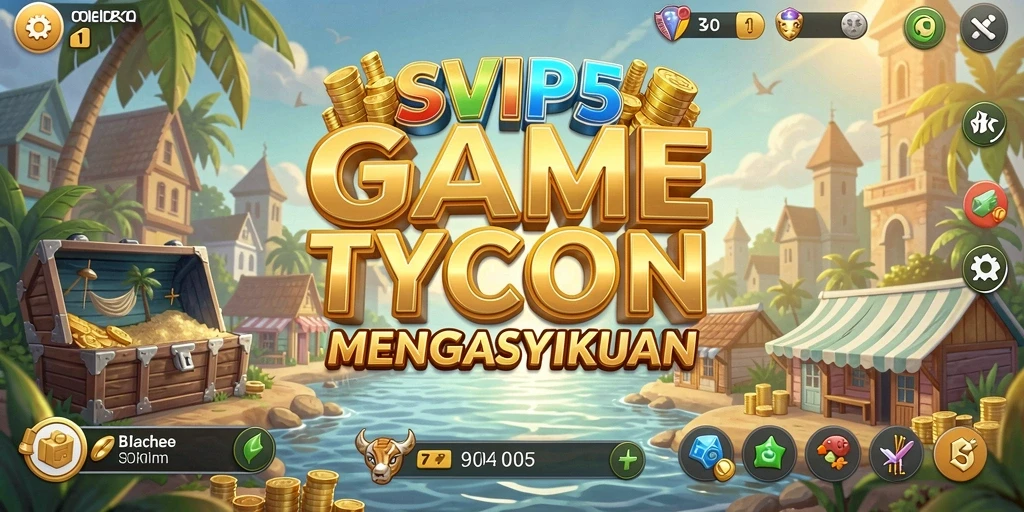 Tampilan gameplay yang menarik dalam SVIP5 menunjukkan strategi bisnis yang mendalam.