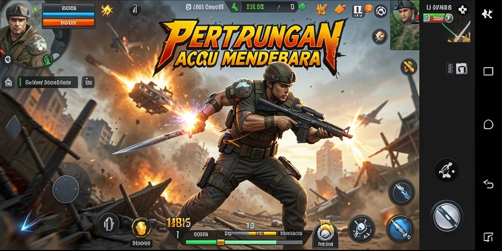 Gameplay aksi T6 yang intens dan mendebarkan.