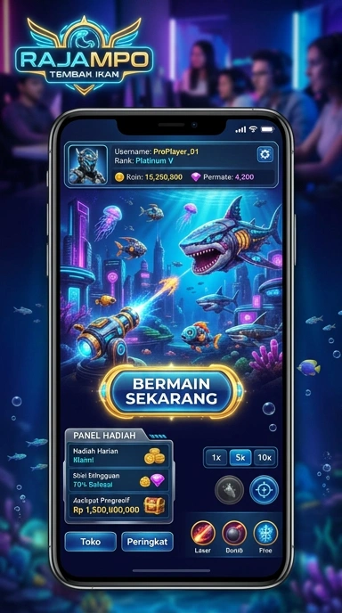 Antarmuka pengguna rajampo yang mudah dinavigasi untuk semua kalangan.